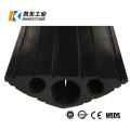 Traffic Safety Electric Cable Floor Covers Protector Rubber Cable Protector Speed Bumps Protector